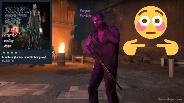 Purple Francis (Cut L4D Content)