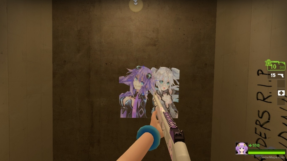 Purple Heart and Black Heart Flashlight Ver.2