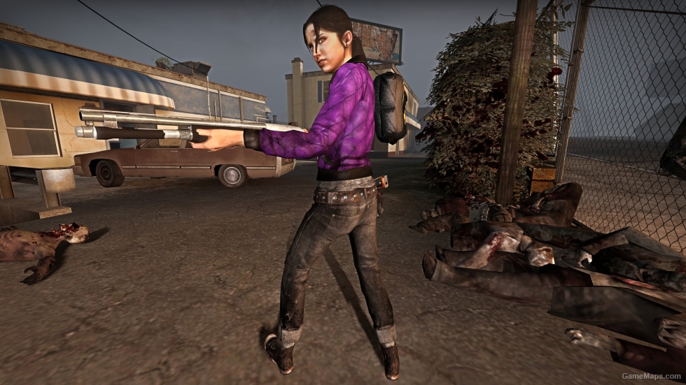 Purple Padded Coat Zoey