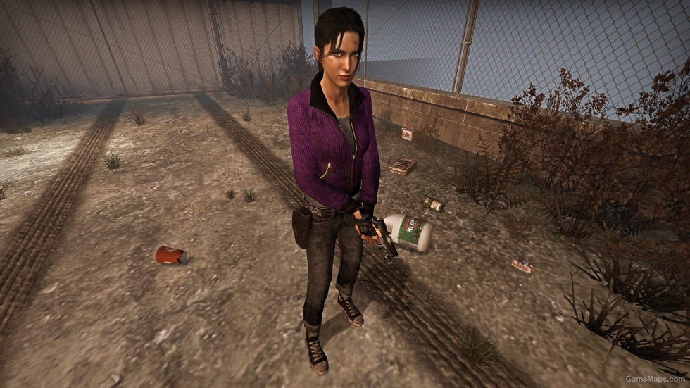 Purple Sweater Zoey Body with Gloves