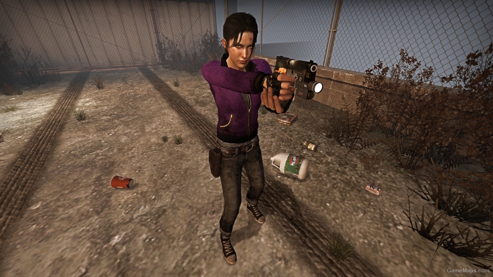 Purple Sweater Zoey Body with Gloves