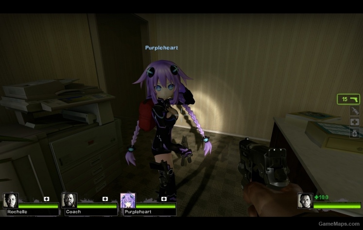 Purpleheart V (Neptunia V) - PH side Purpleheart V (Neptunia V)