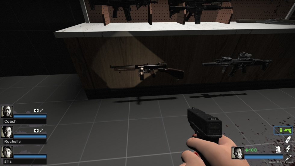 PYgame.D.Cthulhu's Thompson M1928A1 For MP5 [Secondary] (request)