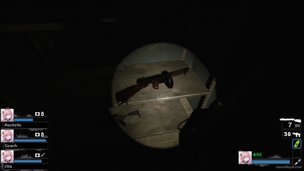 PYgame.D.Cthulhu's Thompson M1928A1 For MP5 [Secondary] (request)