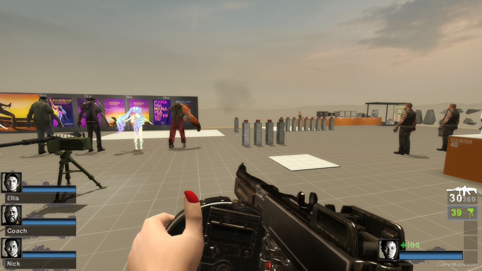 PYgame.D.Cthulhu's Thompson M1928A1 For MP5 [Secondary] (request)