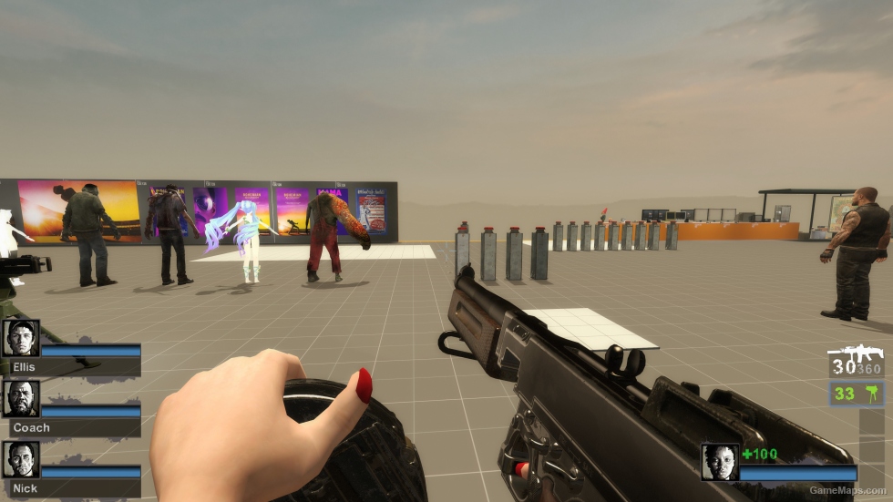 PYgame.D.Cthulhu's Thompson M1928A1 For MP5 [Secondary] (request)