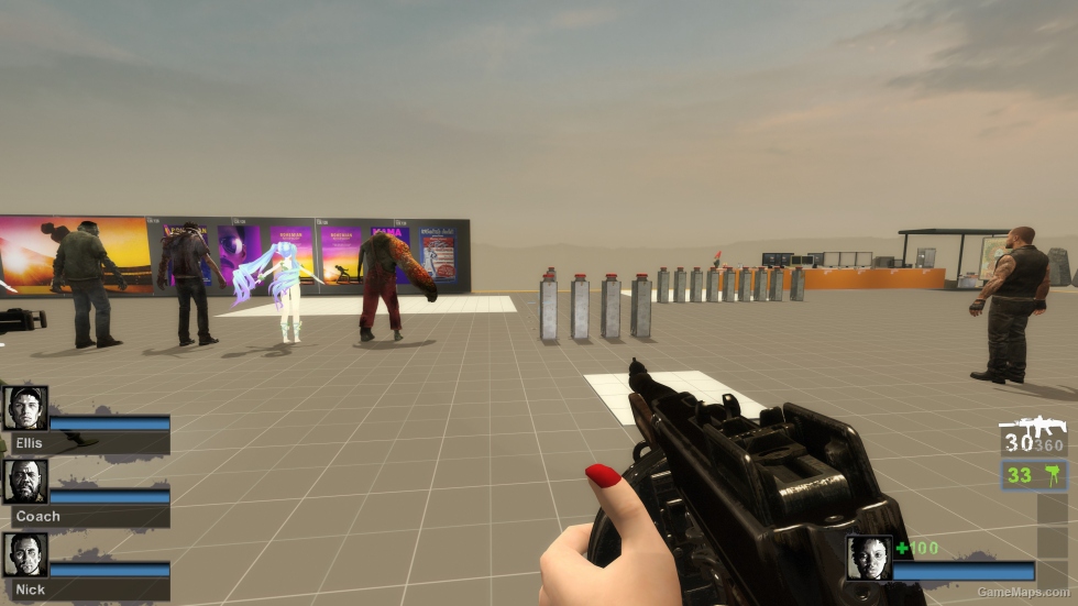 PYgame.D.Cthulhu's Thompson M1928A1 For MP5 [Secondary] (request)