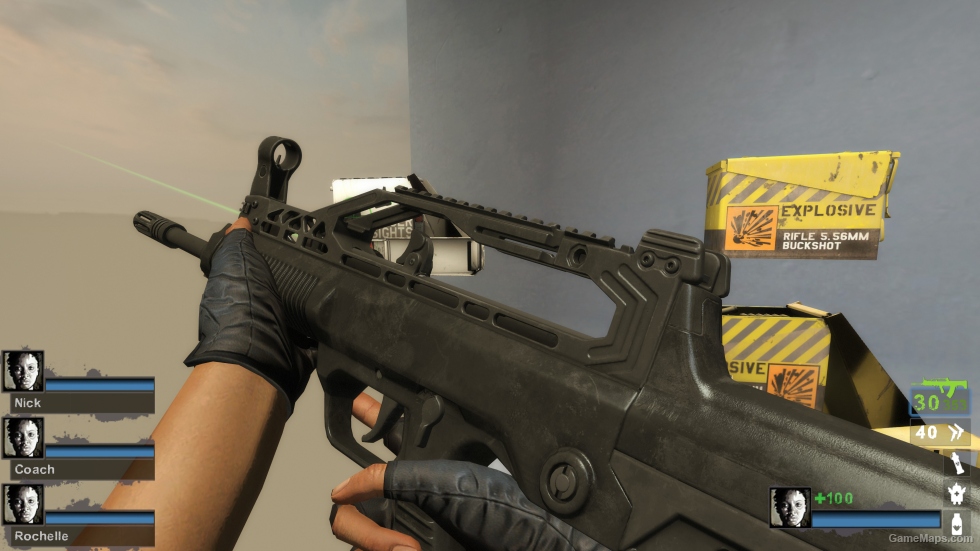 QBZ95-1 LongBow (M16A2) v7 [Sound fix Ver]