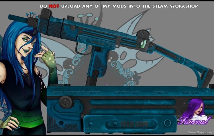 Queen Chrysalis UZI