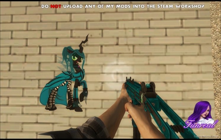 Queen Chrysalis UZI