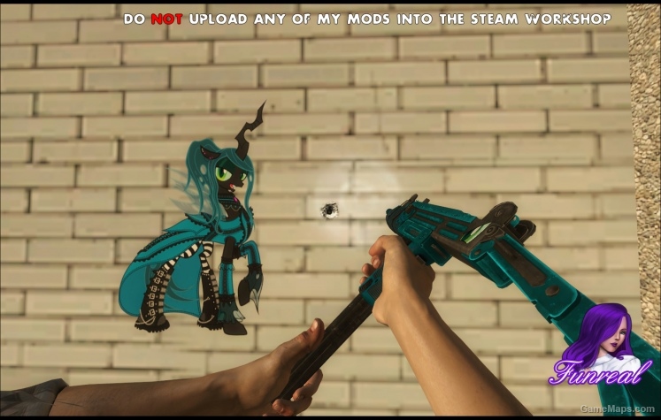 Queen Chrysalis UZI