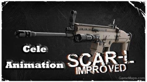 Querentin's FN SCAR-L Improved / HQ Model On Cele's Animation (Re-upload)