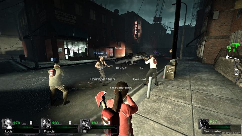 radial menu with thirdperson