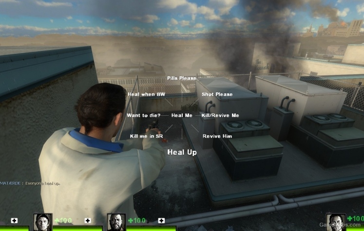 Radial Menus for Team Chat (No Mic Players)