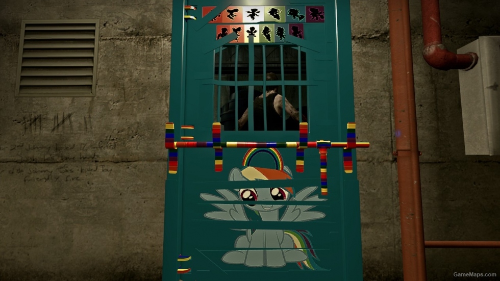 Rainbow Dash Door