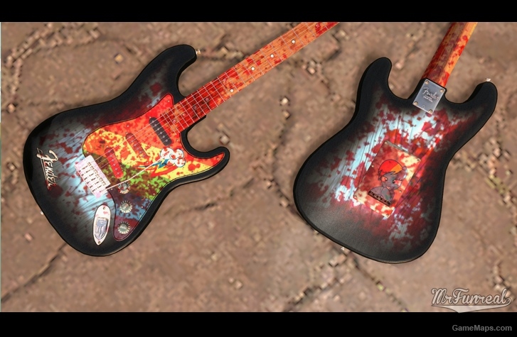 Rainbow Dash Fender Stratocaster