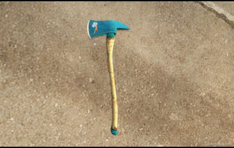 Rainbow Dash fireaxe