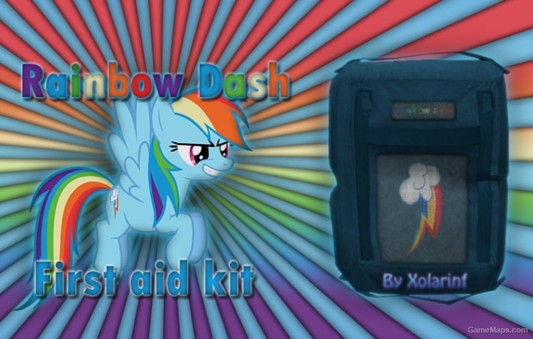 Rainbow Dash first aid kit