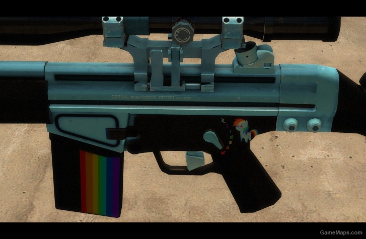 Rainbow Dash's Military Sniper