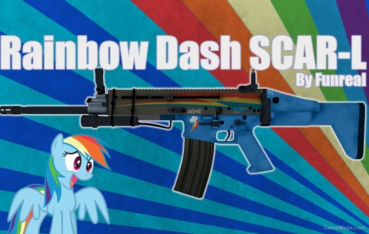 Rainbow Dash SCAR-L