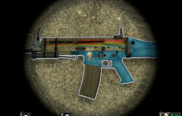 Rainbow Dash SCAR-L