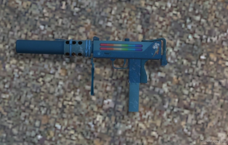 Rainbow Dash silenced smg