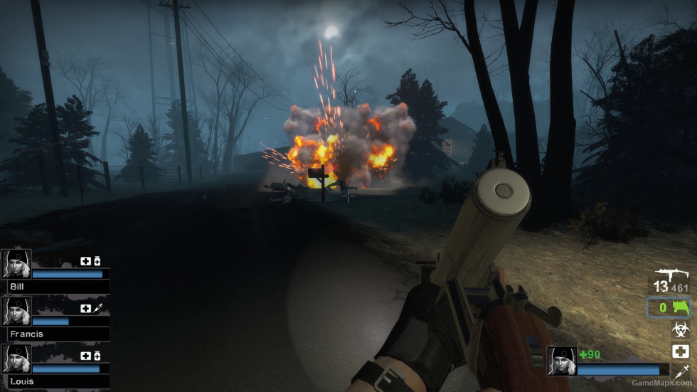 RE2 Remake Custom M79 (Grenade Launcher) Secondary slot Ver3