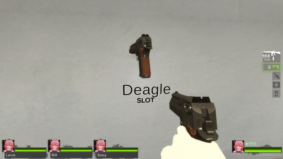 RE2 Remake Desert Eagle Mark XIX (Magnum) V5 [Sound fix Ver] (request)