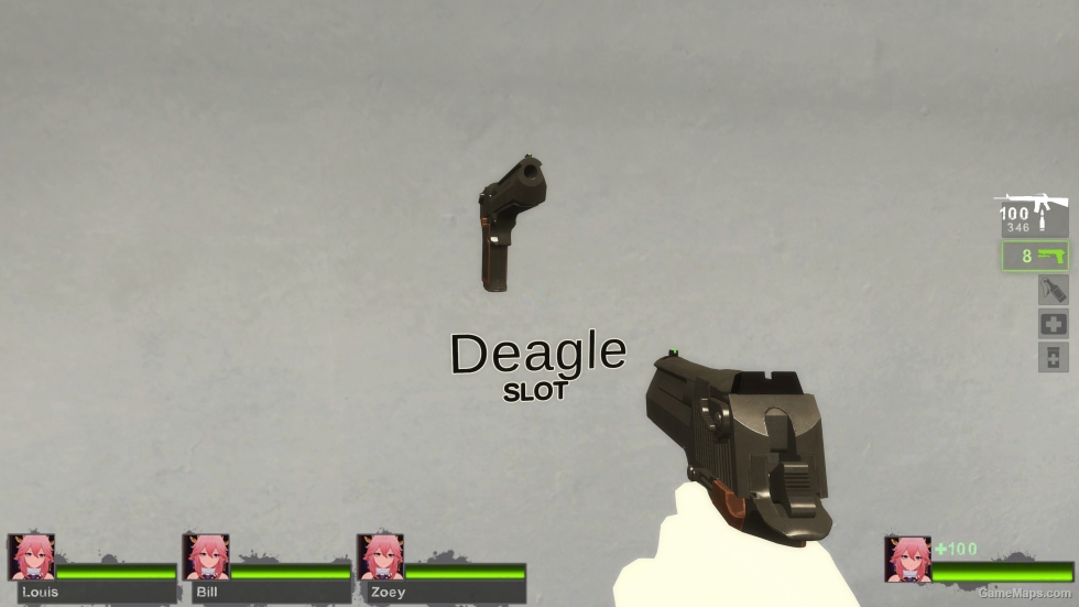 RE2 Remake Desert Eagle Mark XIX (Magnum) V5 [Sound fix Ver] (request)