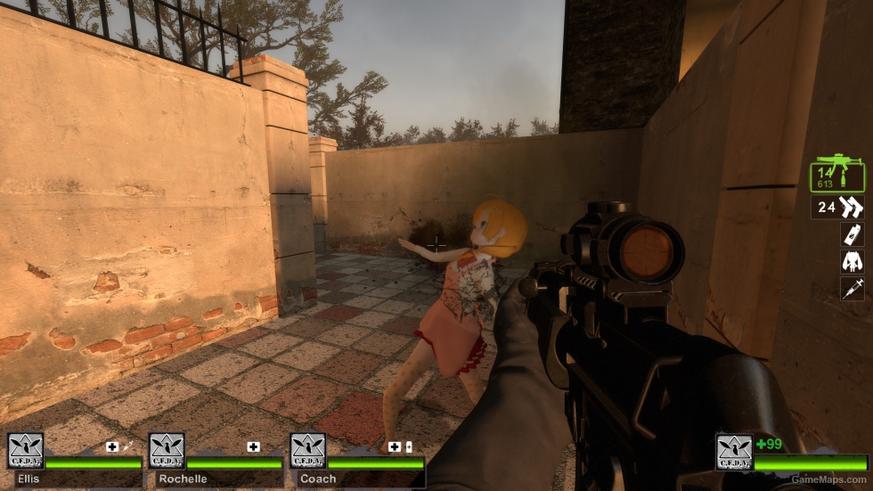 RE2 Remake H&K MP5A3 (Uzi)