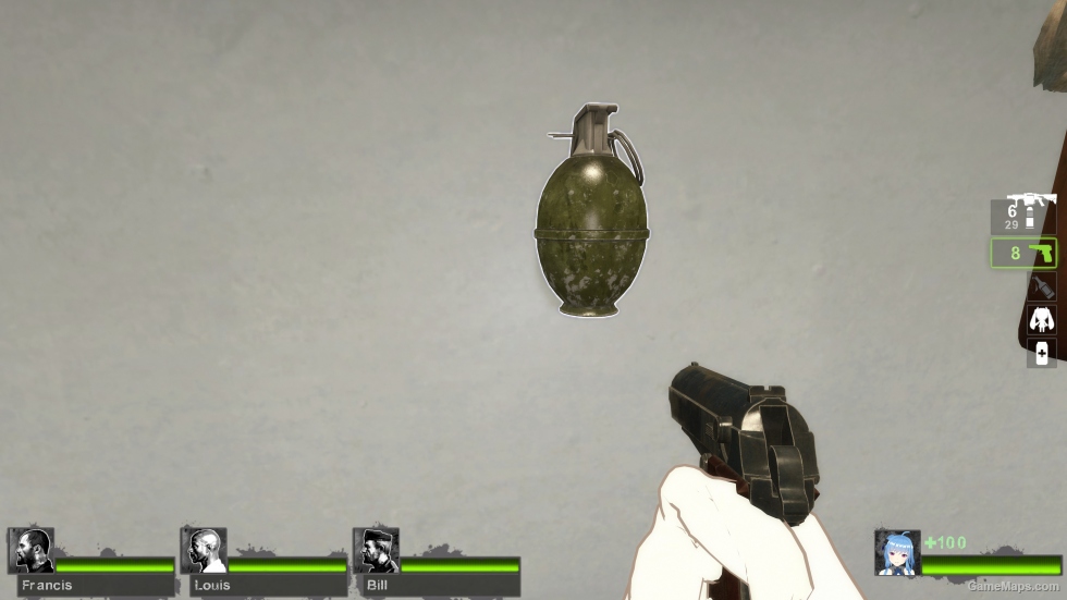 RE2 Remake M26 Frag Grenade (request) [Sound fix Ver]