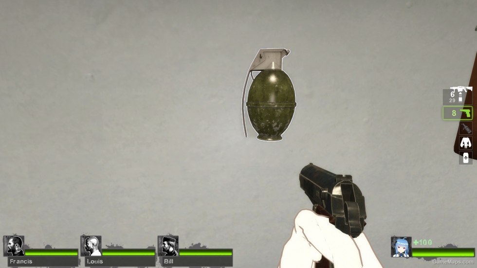 RE2 Remake M26 Frag Grenade (request) [Sound fix Ver]