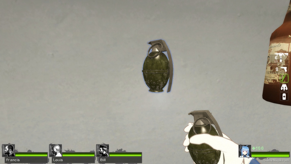 RE2 Remake M26 Frag Grenade (request) [Sound fix Ver]