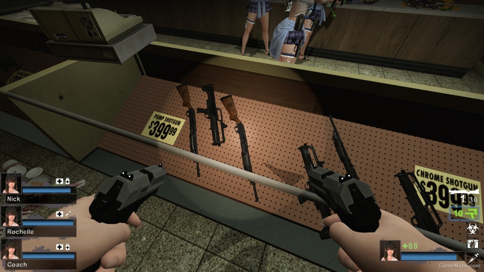 RE3 Remake Benelli M3 Super 90 with Wooden Stock v5 (Wooden Shotgun) [Sound fix Ver] (request)