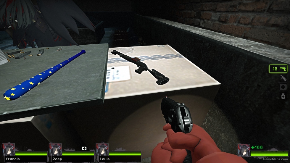 RE3 Remake Benelli M4 Super 90 hybrid (chrome shotgun) [request]