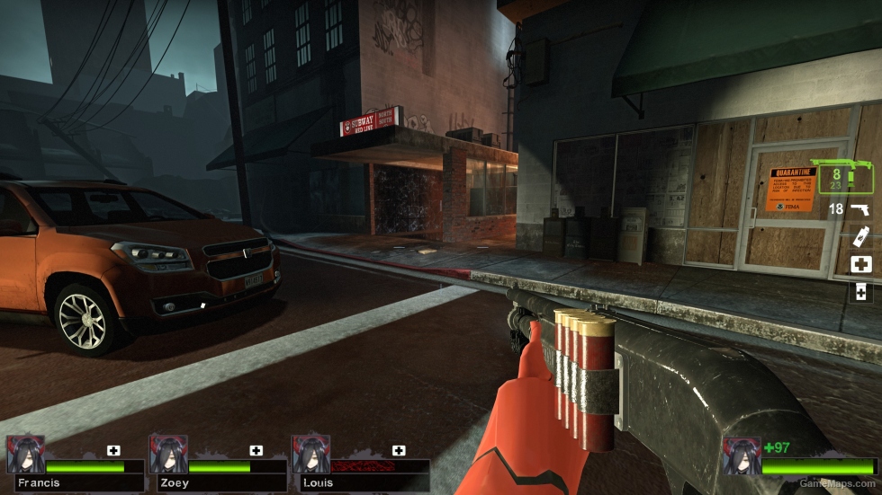 RE3 Remake Benelli M4 Super 90 hybrid (chrome shotgun) [request]