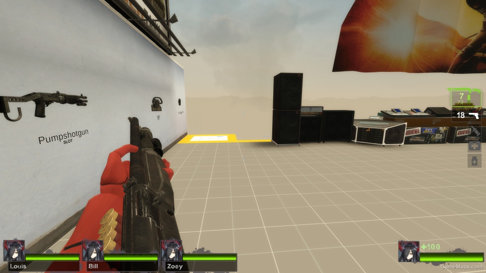 RE3 Remake Benelli M4 Super 90 hybrid (chrome shotgun) [request]