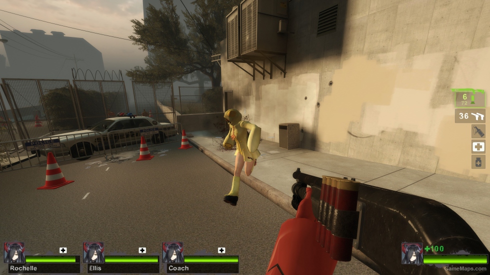 RE3 Remake Benelli M4 Super 90 hybrid (chrome shotgun) [request]