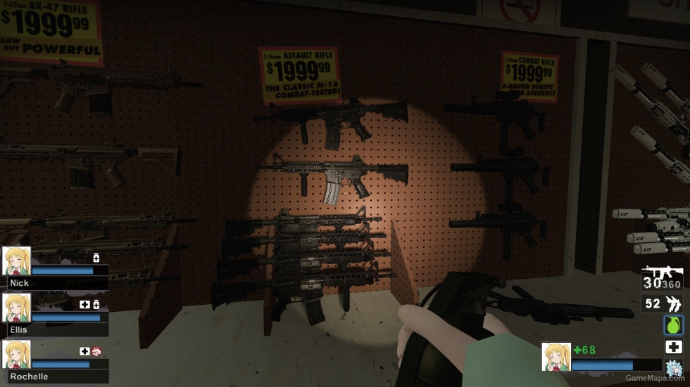 RE3 Remake Colt Model 933 (M16) [request]