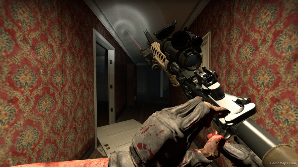 RE3 Remake Colt Model 933 Tan with Aimpoint (Desert Rifle)