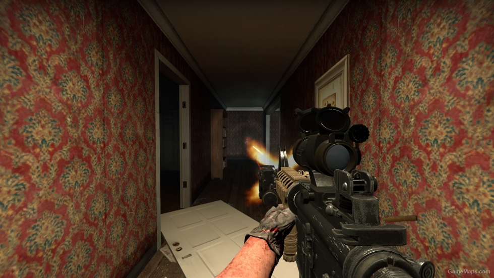 RE3 Remake Colt Model 933 Tan with Aimpoint (Desert Rifle)