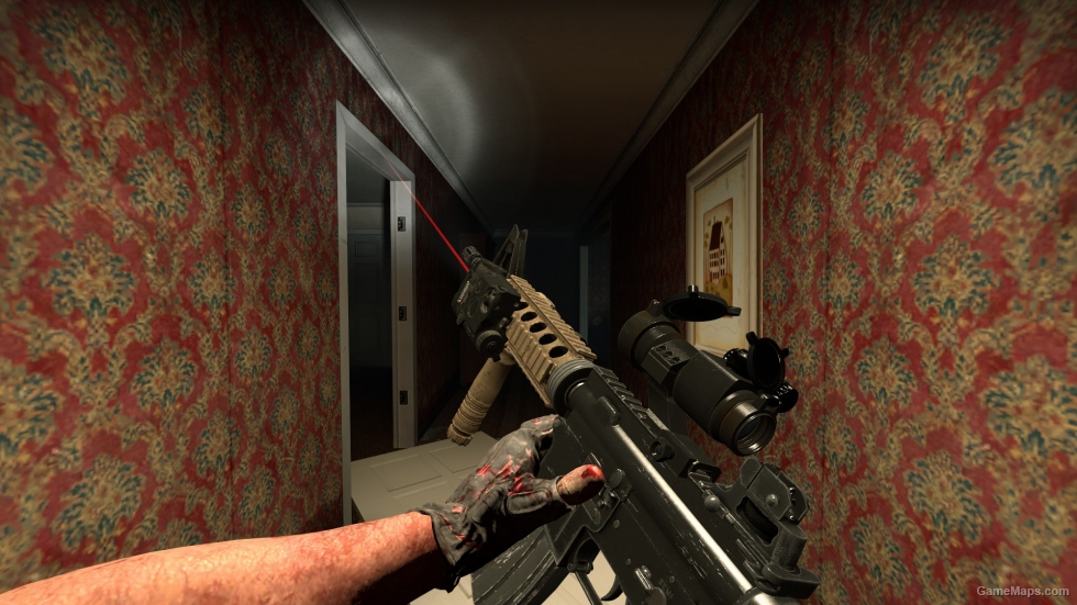 RE3 Remake Colt Model 933 Tan with Aimpoint (Desert Rifle)