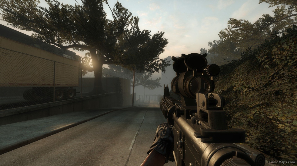 RE3 Remake Colt Model 933 with Aimpoint & Ergo Grip (M16)