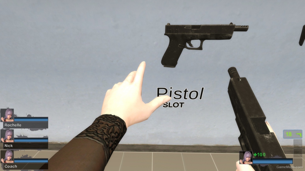RE3 Remake Glock 18 (9mm Pistols) v4 (request)