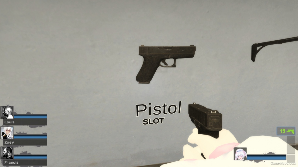 RE3 Remake Glock 19 (9mm Pistols) v3 (Dual pistols) (Mod) for Left 4