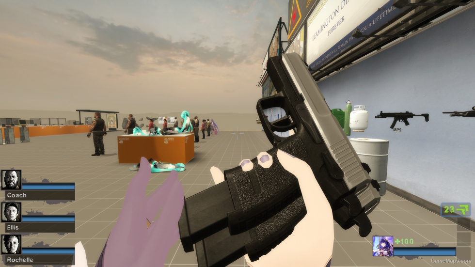 RE3 Remake H&K USP9 (9mm Pistols) v2 [Sound fix Ver]