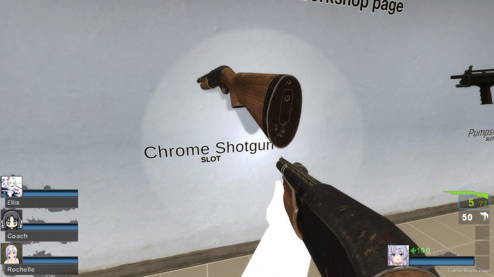 RE3 Remake Remington 870 Express Field Gun (Chrome Shotgun) [request]