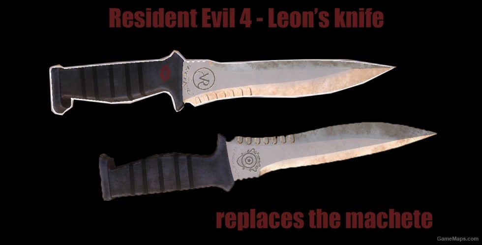 RE4 Leon's Knife, RE4 Leon's Knife L4D2, RE4 Leon's Knife Le...