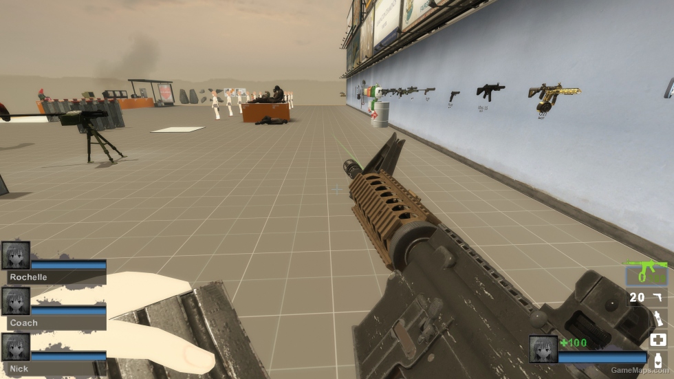 RE4 Remake Colt Model 933 Tan [Alt ver.] (M16)