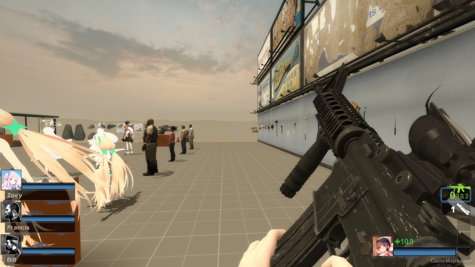 RE4 Remake Colt Model 933 with ACOG (M16A2) [request]